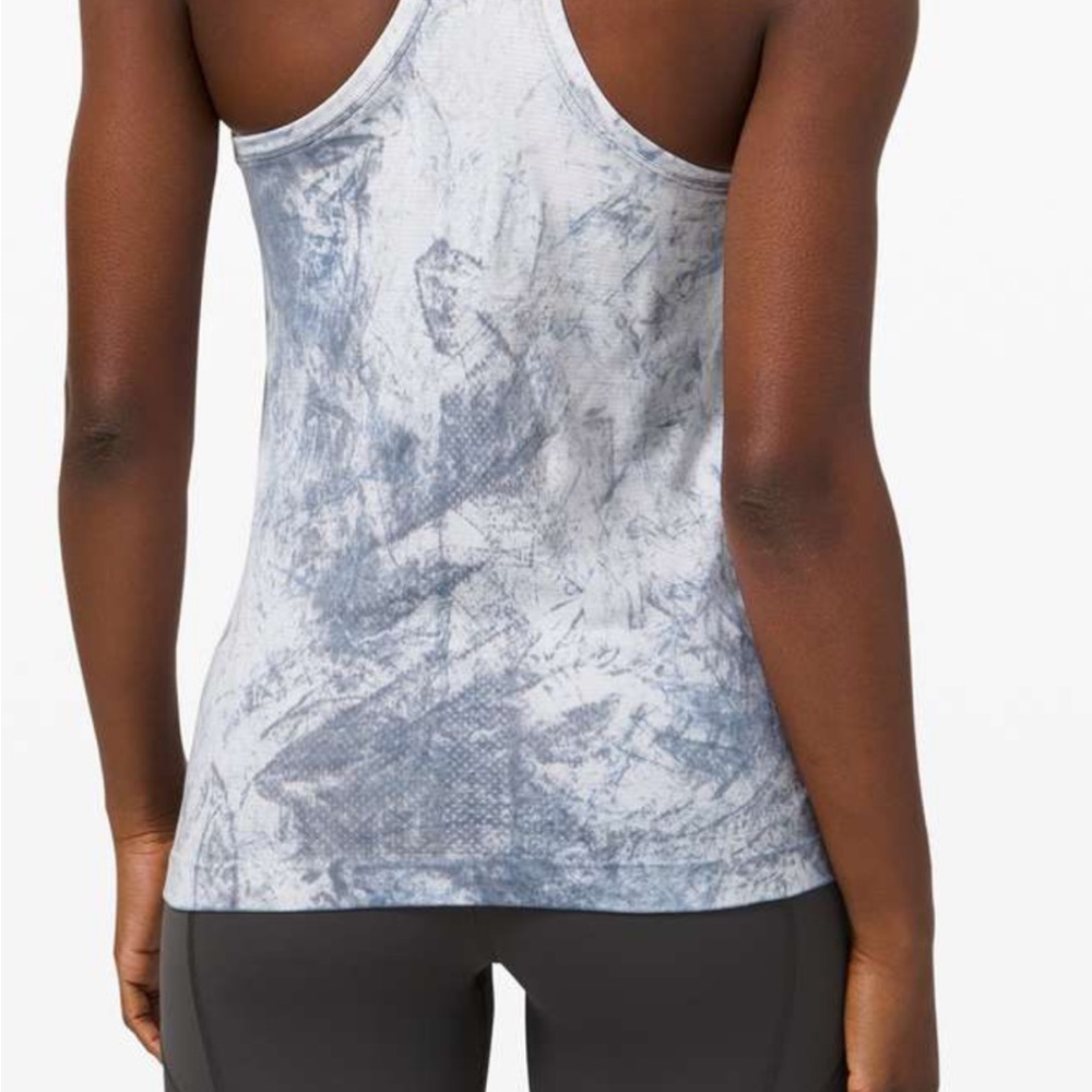Lululemon swiftly multi dye white